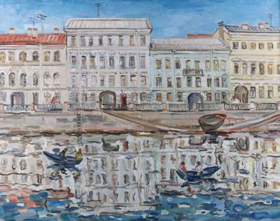 Bild Nr.1: 120-3637 St. Petersburg.: (Künstlergraphik, Russland)