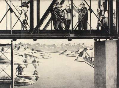 Bild Nr.1: 120-3681 Scholz, Georg: (Künstlergraphik)