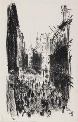 Bild Nr.1: 120-3751 Thiel, Johannes: (Künstlergraphik)