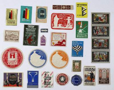 Bild Nr.1: 120-376 Reklamemarken.: (Werbung)