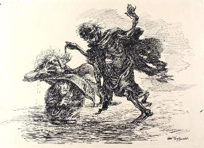 Bild Nr.1: 120-3780 Großpietsch, Curt: (Künstlergraphik, Totentanz)
