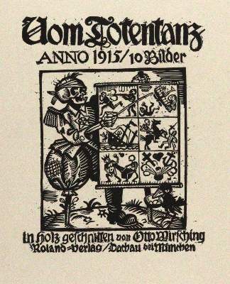 Bild Nr.1: 120-3784 Wirsching, Otto: (Künstlergraphik, Totentanz)