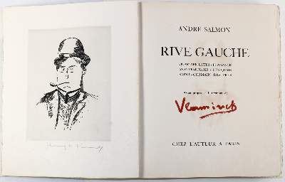 Bild Nr.2: 120-3837 Salmon,A.: (Künstlergraphik, Vlaminck)