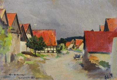 Bild Nr.1: 120-3842 Volkmann, Hans Richard von: (Künstlergraphik)