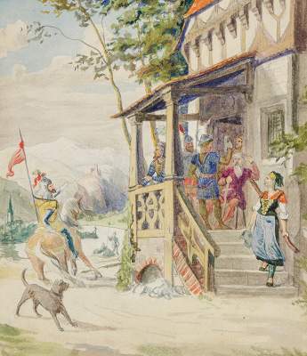 Bild Nr.2: 120-3844 Volkmann, Hans Richard von: (Künstlergraphik)