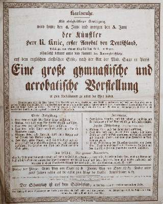 Bild Nr.1: 120-386 Karlsruhe.: (Zirkus - Schausteller)
