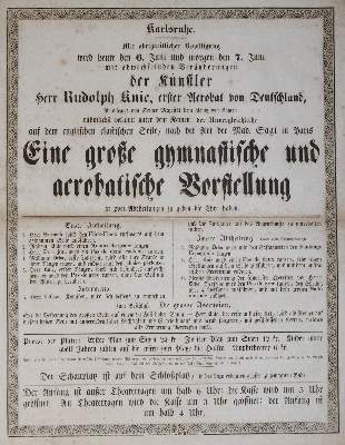 Bild Nr.1: 120-387 Karlsruhe.: (Zirkus - Schausteller)