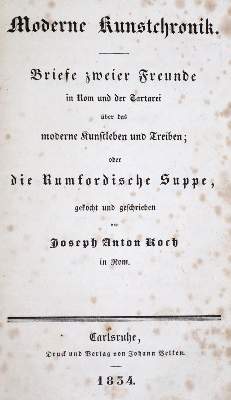 Bild Nr.1: 120-487 Koch,J.A.: (Kunstwissenschaft)