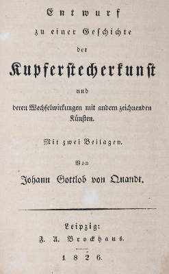 Bild Nr.1: 120-494 Quandt,J.G.v.: (Kupferstecher)