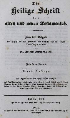 Bild Nr.1: 120-52 Heilige Schrift, Die,: (Bibeln)