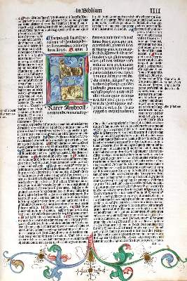 Bild Nr.2: 120-53 Biblia latina.: (Bibeln, Inkunabeln)