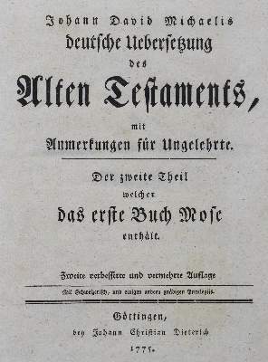 Bild Nr.1: 120-57 Michaelis,J.D.: (Bibeln)
