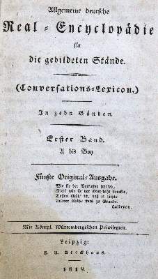 Bild Nr.1: 120-572 Brockhaus,F.A.: (Lexika - Wörterbücher - Sprachwissenschaften)