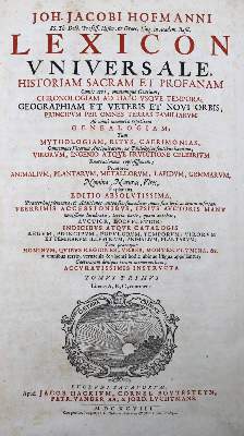Bild Nr.2: 120-575 Hofmann,J.J.: (Lexika - Wörterbücher - Sprachwissenschaften)