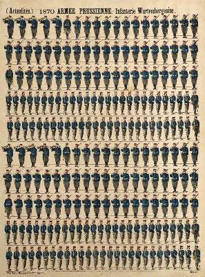 Bild Nr.2: 120-625 Sammlung: (Bilderbogen, Militaria)