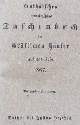 Bild Nr.1: 120-662 Sammlung: (Almanache)
