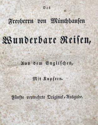 Bild Nr.1: 120-727 (Raspe,R.E.).: (Literatur und illustrierte Bücher bis 19.Jahrhundert)