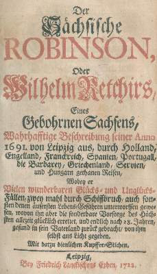 Bild Nr.1: 120-729 Sächsische Robinson, Der,: (Robinsonaden)