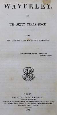 Bild Nr.1: 120-734 Scott,W.: (Literatur und illustrierte Bücher bis 19.Jahrhundert)