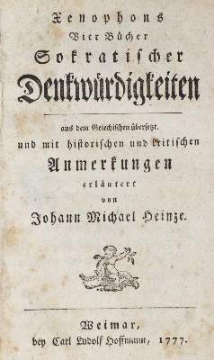 Bild Nr.1: 120-744 Xenophon.: (Literatur und illustrierte Bücher bis 19.Jahrhundert)