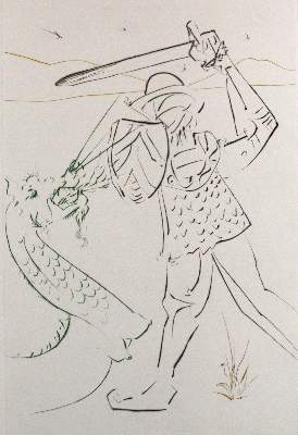 Bild Nr.3: 120-790 Dali,S.: (Literatur und illustrierte Bücher 20.Jahrhundert - Alte Literatur in modernen Ausgaben)