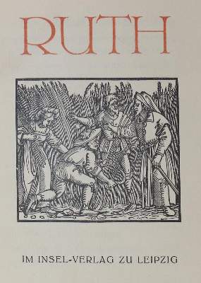 Bild Nr.2: 120-851 (Das Buch) Ruth.: (Insel-Verlag)