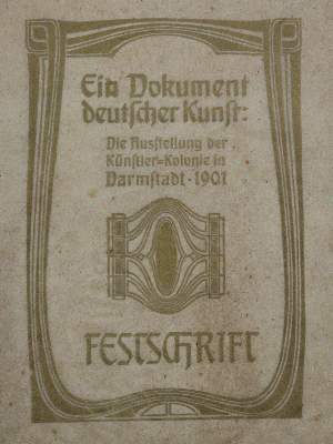 Bild Nr.1: 120-860 Dokument deutscher Kunst, Ein.: (Jugendstil, Behrens)