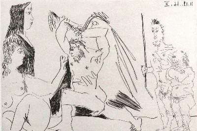 Bild Nr.3: 120-900 Picasso,P.: (Literatur und illustrierte Bücher 20.Jahrhundert - Alte Literatur in modernen Ausgaben)