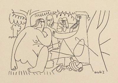 Bild Nr.2: 120-901 Picasso,P.: (Literatur und illustrierte Bücher 20.Jahrhundert - Alte Literatur in modernen Ausgaben)