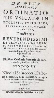 Bild Nr.1: 120-92 Georg III., Fürst von Anhalt.: (Alte Drucke, Handschriften und Theologie)