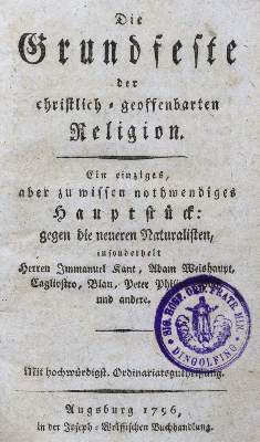 Bild Nr.1: 120-99 Grundfeste, Die,: (Alte Drucke, Handschriften und Theologie)
