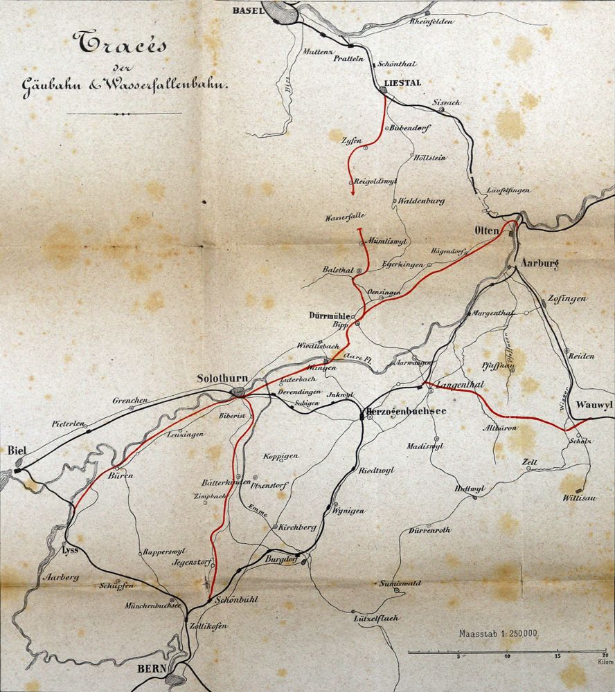 Große Abbildung Nr.1: 121-1013 Sammlung: (Verschiedene Gebiete - Varia, Eisenbahn, Schweiz)