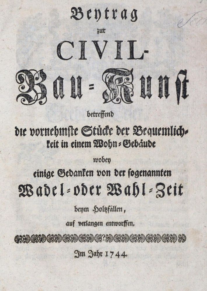 Große Abbildung Nr.1: 121-1036 Beytrag: (Verschiedene Gebiete - Varia, Heizung, Öfen und Sanitär)