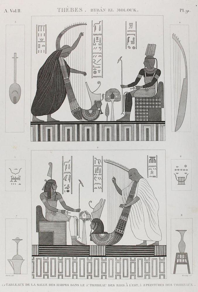 Große Abbildung Nr.11: 121-1083 Description de l'Egypte.: (Afrika, Ägypten)