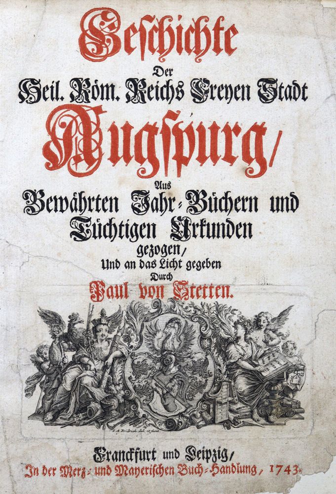 Große Abbildung Nr.1: 121-1113 Stetten,P.v.: (Deutschland, Augsburg)
