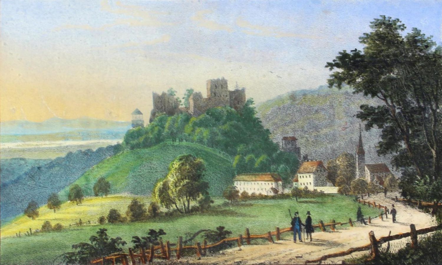 Große Abbildung Nr.12: 121-1131 Schulz, C.: (Deutschland, Eckarsberg, Baden-Baden)