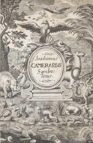 Große Abbildung Nr.1: 121-115 Camerarius,J.: (Emblemata)