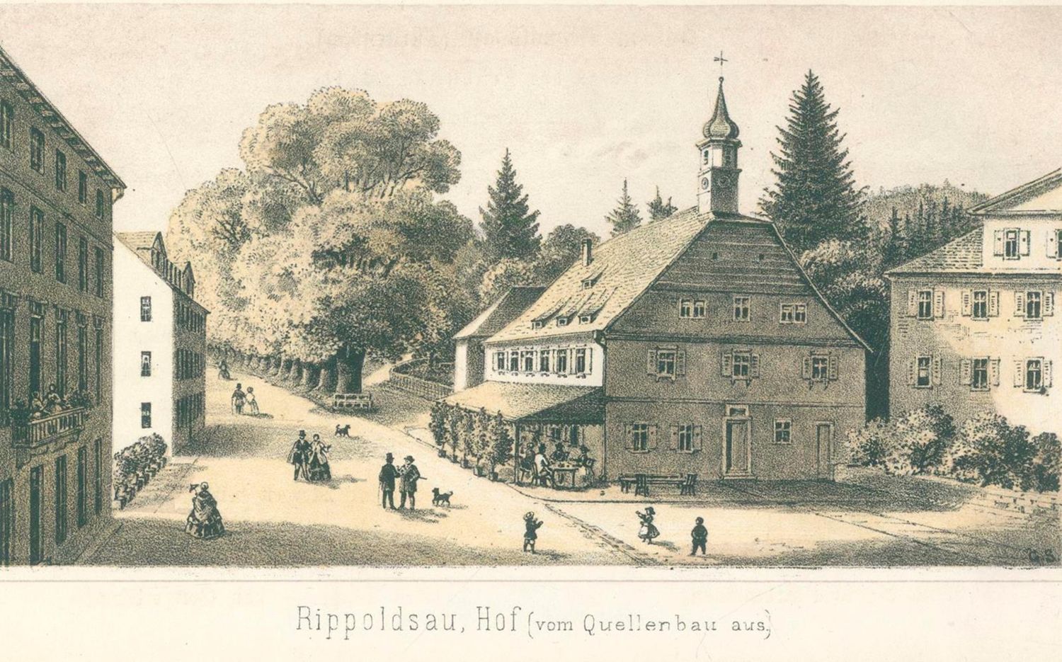 Große Abbildung Nr.3: 121-1164 Sprüngli,J.: (Deutschland, Rippoldsau, Griesbach)