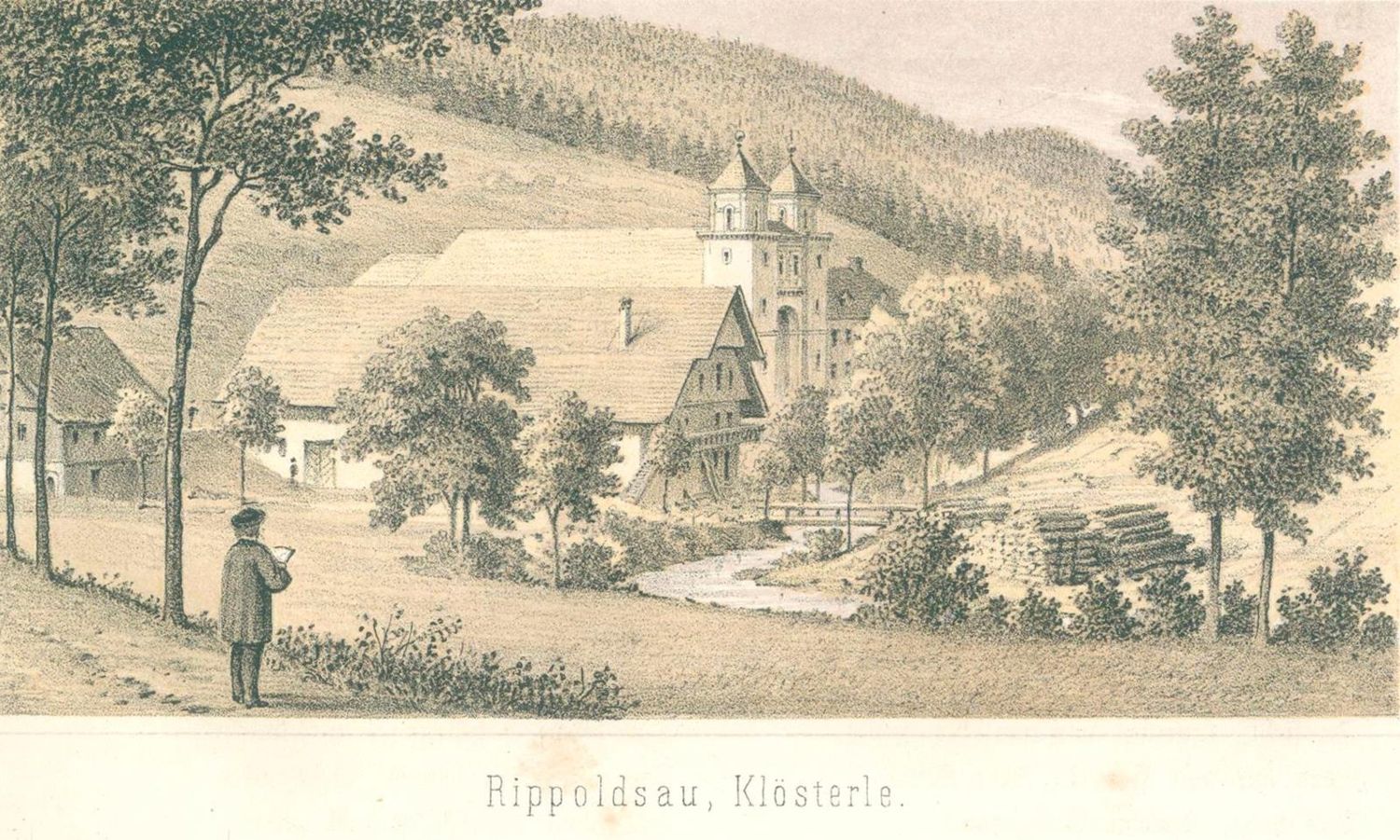 Große Abbildung Nr.7: 121-1164 Sprüngli,J.: (Deutschland, Rippoldsau, Griesbach)