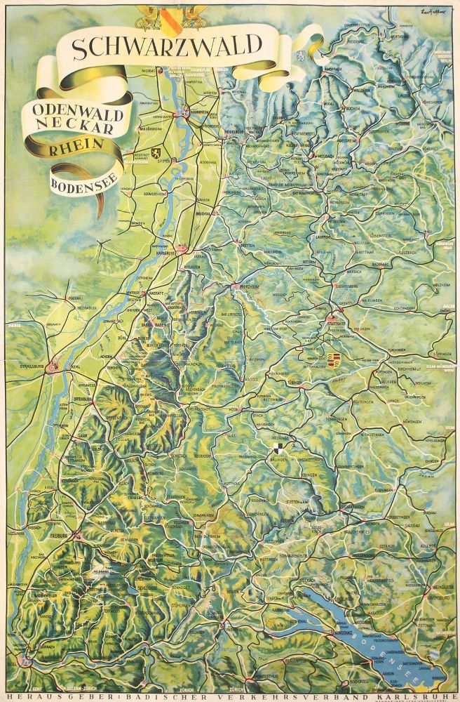 Große Abbildung Nr.1: 121-1175 Schwarzwald,: (Deutschland)