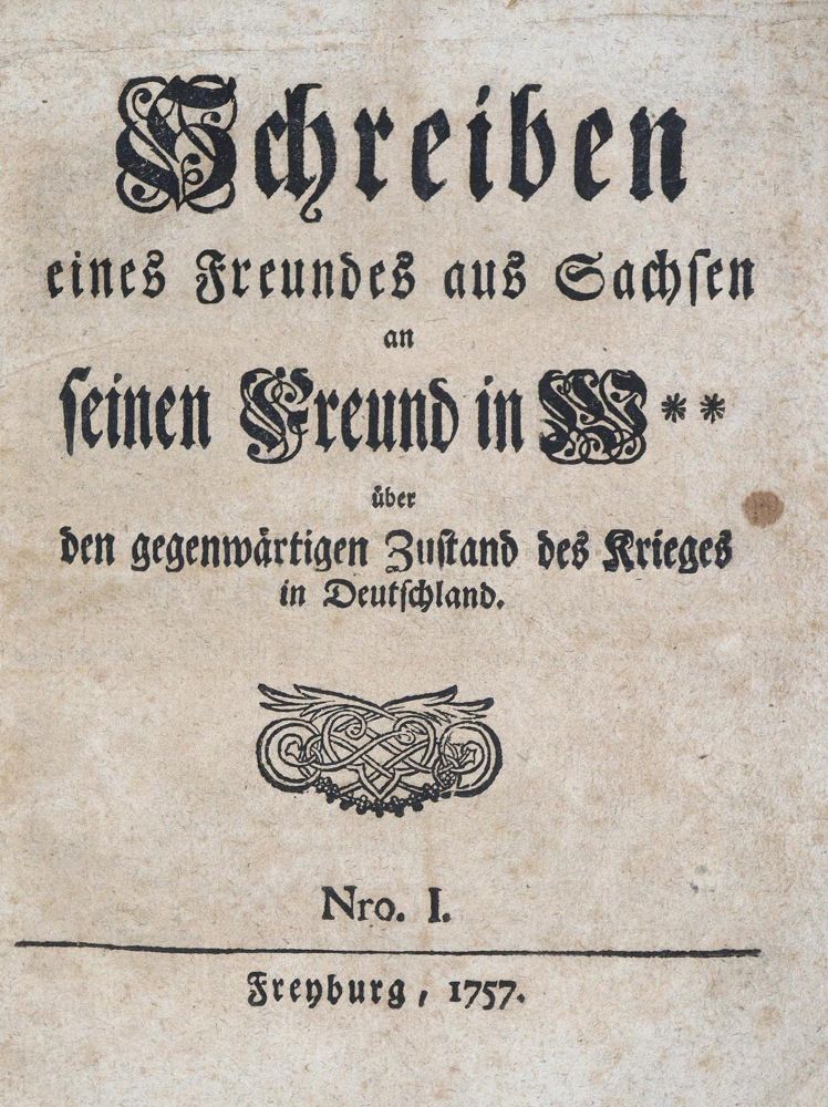 Große Abbildung Nr.1: 121-1178 Siebenjähriger Krieg.: (Deutschland, Siebenjähriger Krieg)