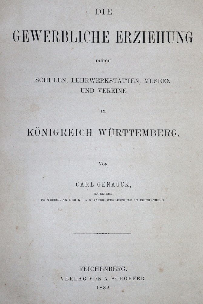 Große Abbildung Nr.1: 121-1186 Genauck,C.: (Deutschland, Württemberg)