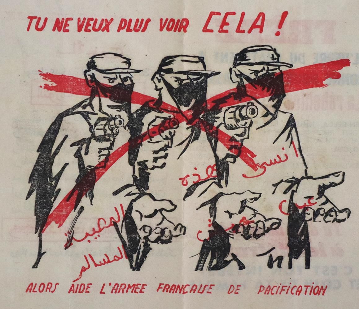 Große Abbildung Nr.1: 121-1194 Algerienkrieg.: (Frankreich)