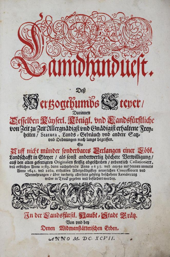 Große Abbildung Nr.11: 121-1229 Landts-Hand-Vest: (Österreich)