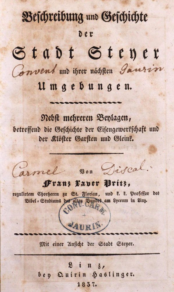 Große Abbildung Nr.1: 121-1245 Pritz,F.X.: (Österreich, Steyr)