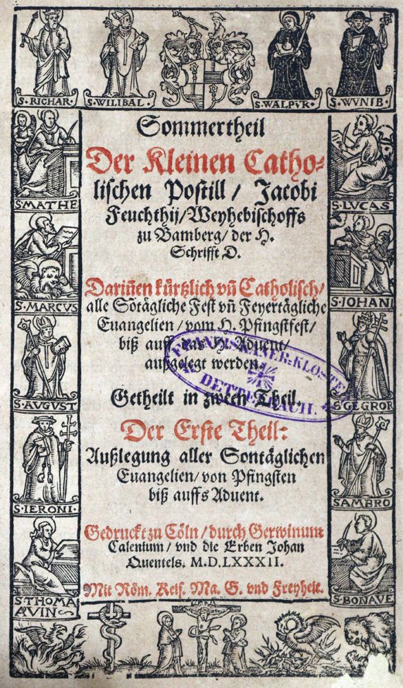 Große Abbildung Nr.1: 121-125 Feucht,J.: (Alte Drucke, Handschriften und Theologie)