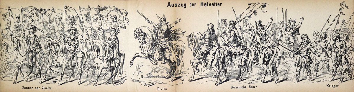Große Abbildung Nr.1: 121-1274 Konvolut: (Schweiz)