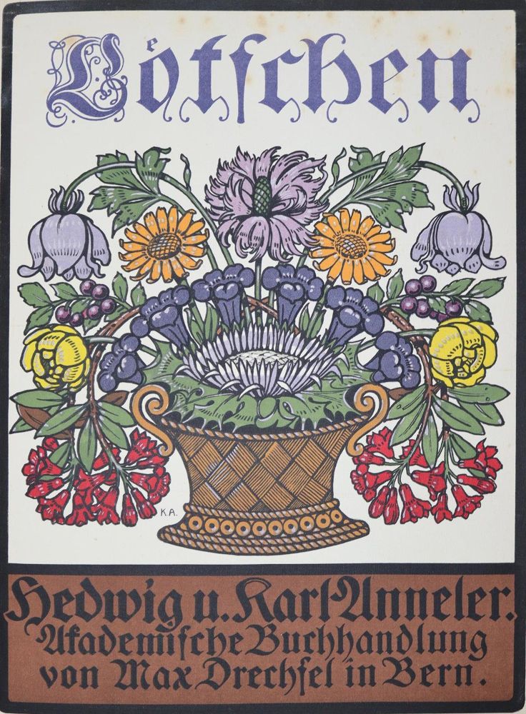 Große Abbildung Nr.1: 121-1276 Anneler,H.: (Schweiz, Lötschental)