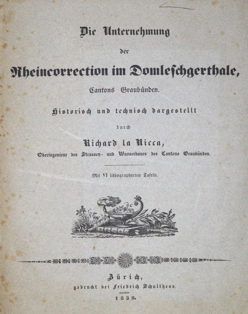 Große Abbildung Nr.1: 121-1284 La Nicca,R.: (Schweiz, Rheinlauf)