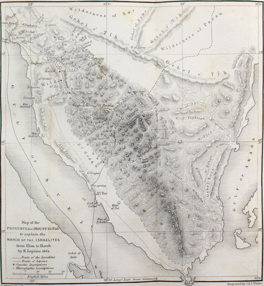 Große Abbildung Nr.1: 121-1291 Lepsius, K. R.: (Verschiedene Länder - Geschichte, Afrika)